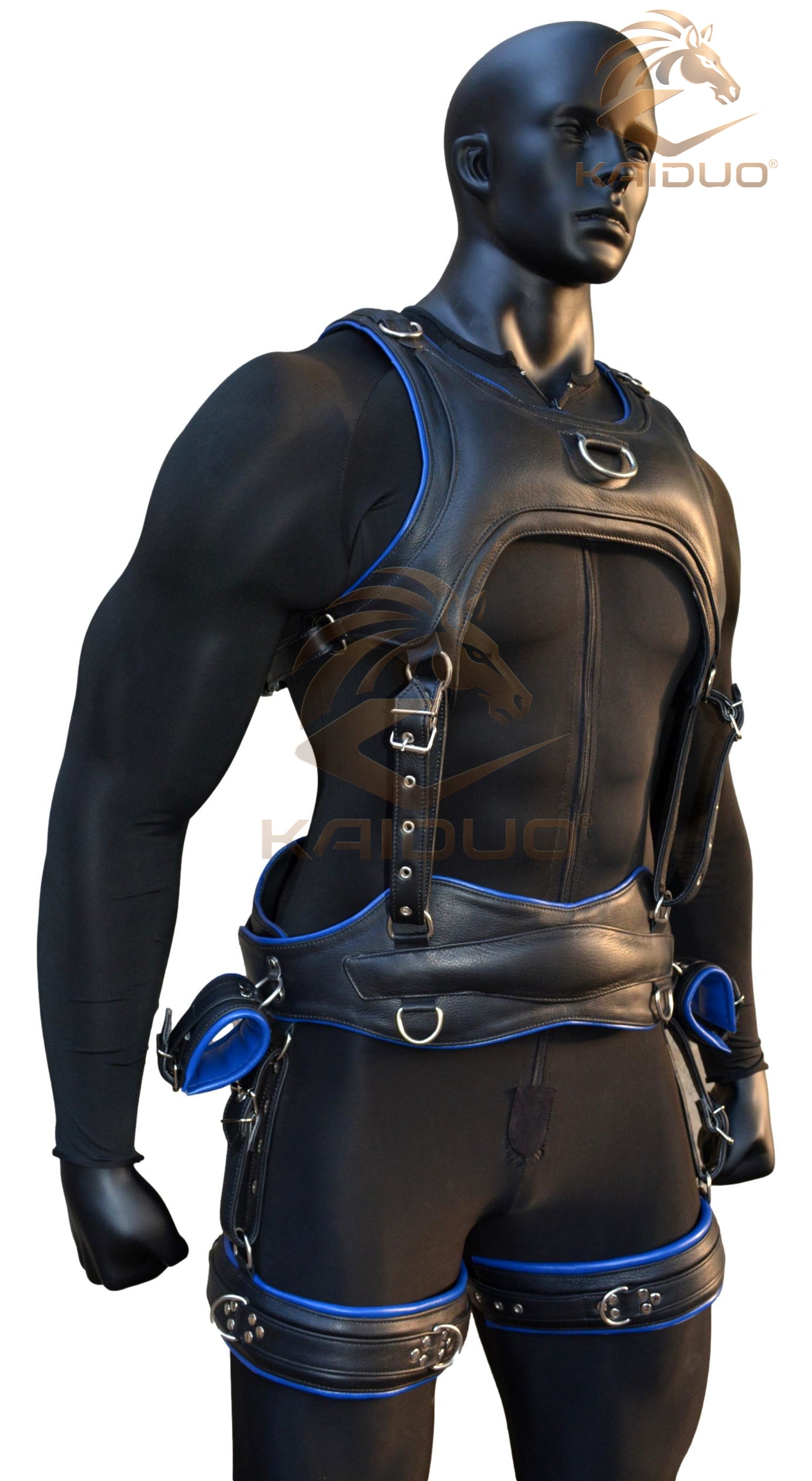 Pony Play Leather Harness